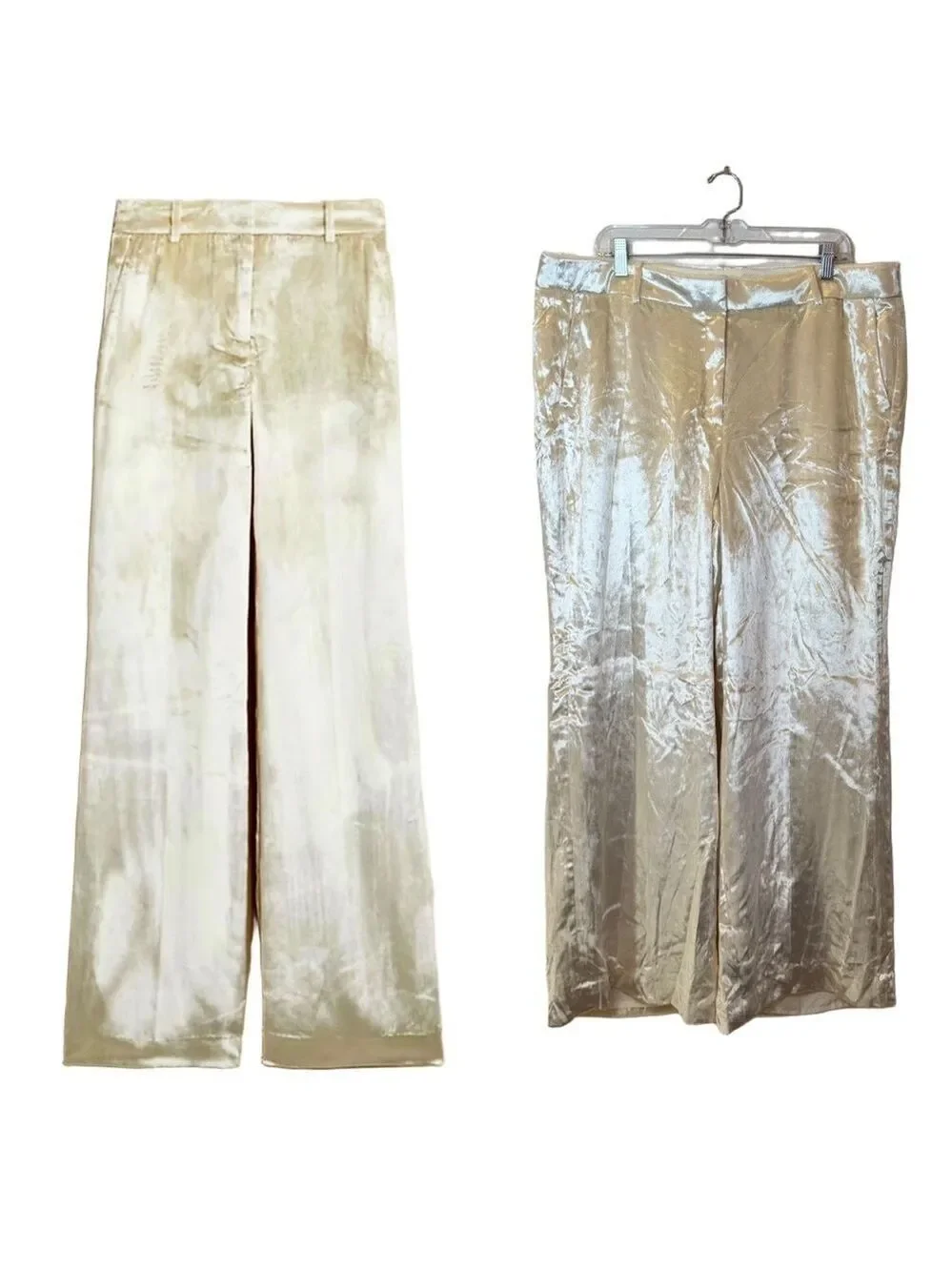 J CREW ‘Carolina Drapey Velvet’ Wide Leg Pants
